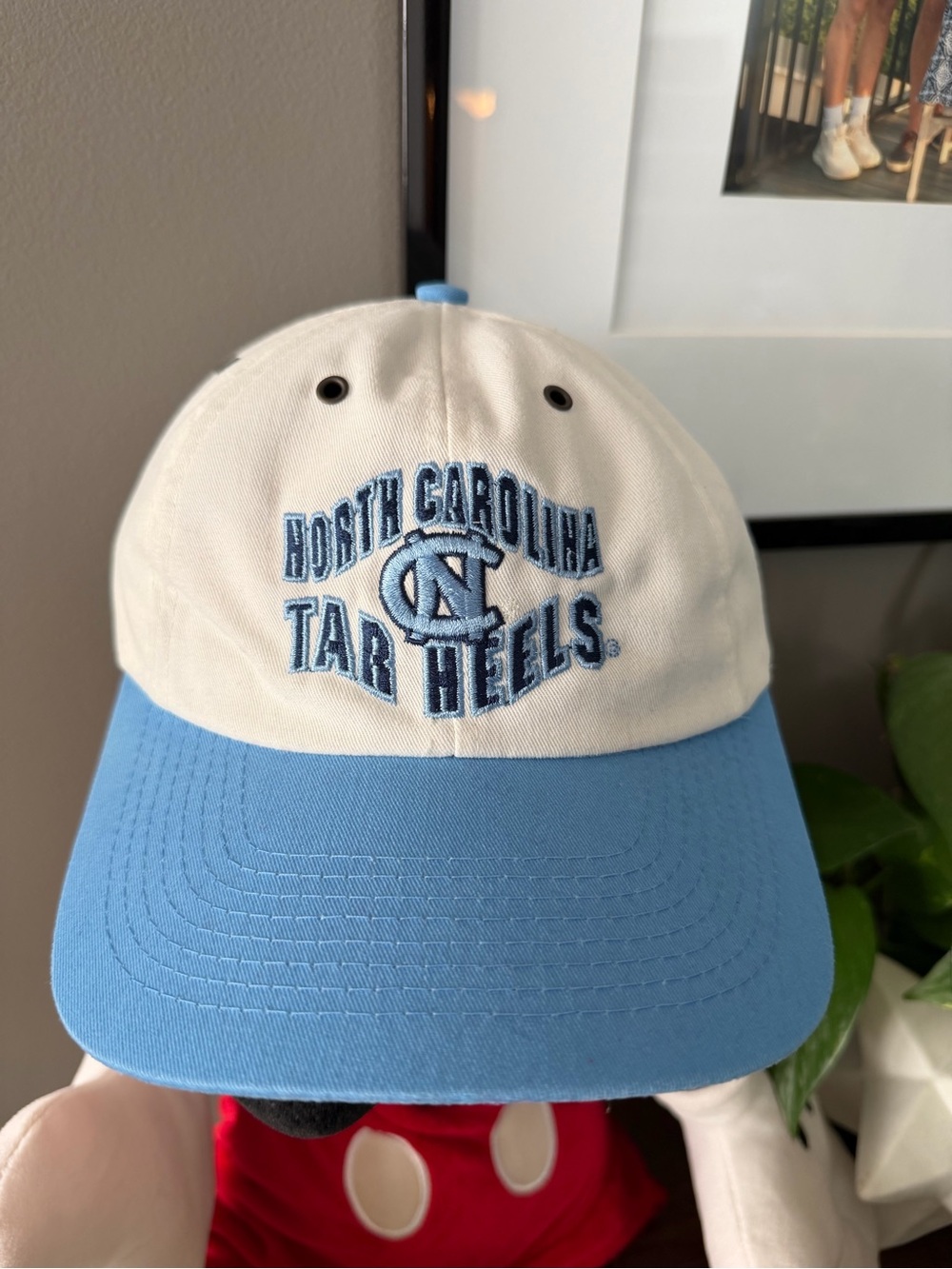 Apex North Carolina Tar Heels Two-Tone Cap in White and Light Blue